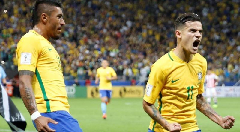 🚨Brasil goleia Paraguai se aproxima da Copa 2018 e de recorde nas Eliminatórias