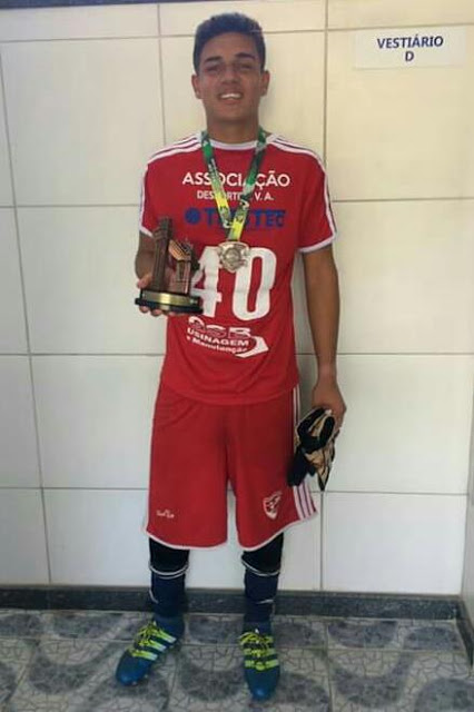 Jogador Camaçariense de 16 anos é integrado em equipe do Rio Grande do sul