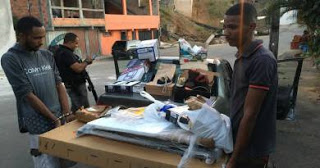 Ação policial no Lobato recupera carga roubada dos Correios; dois são presos
