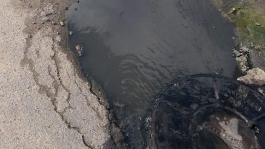 Morador do verdes Horizonte denuncia vazamento de esgoto na localidade; vejam o vídeo
