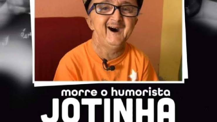 Humorista Jotinha morre após falência de múltiplos órgãos em decorrência da Covid-19